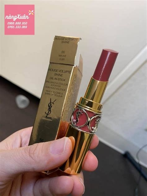 ysl lipstick 86 mauve cuir|ysl mauve cuir 86.